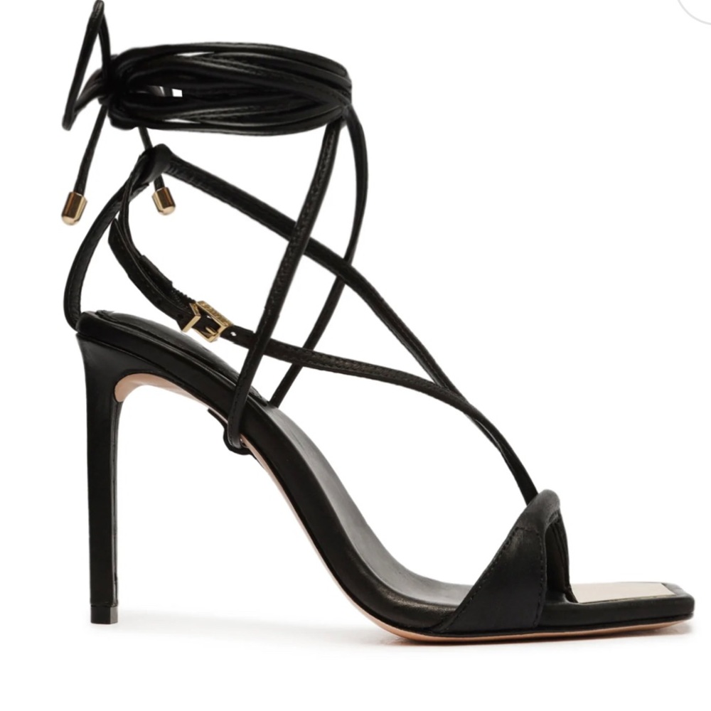 Schutz Vikki Leather Sandals